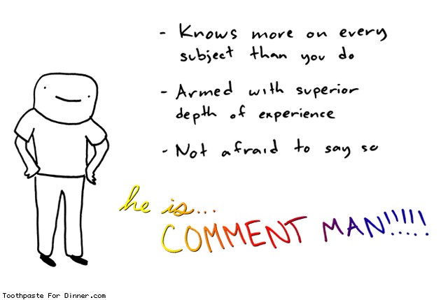 comment-man